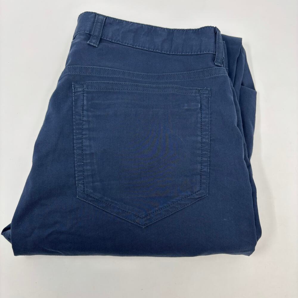 Faherty Mens 29x34 Navy Blue‎ 5 Pocket Design Pants